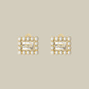 Tabla W Pearl Earrings