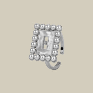 Tabla W Pearl Ring