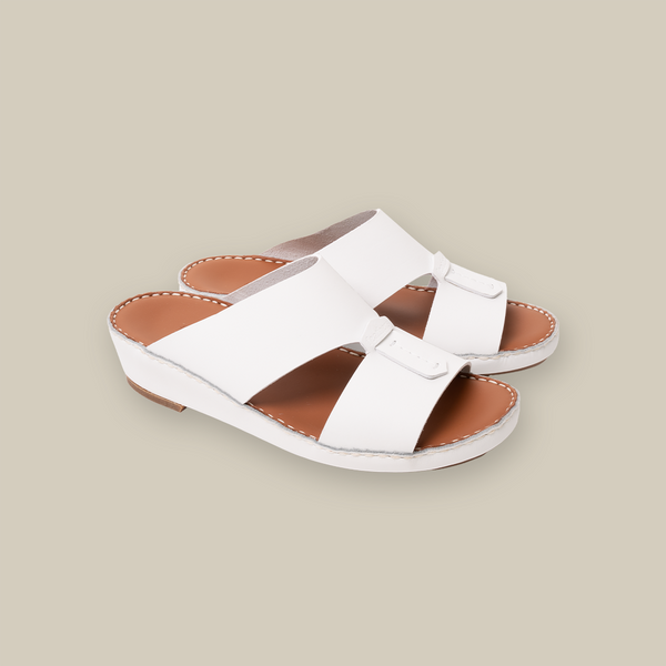 Sealed Leather Buckle Sandal