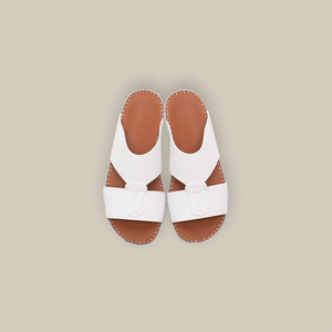 Sealed Leather Buckle Sandal