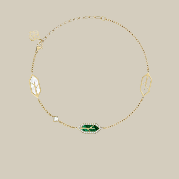 Le Jardin Mix Gold Bracelet