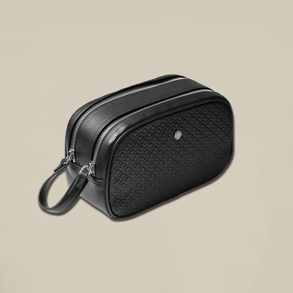 The Code Double Zipper Essential Bag