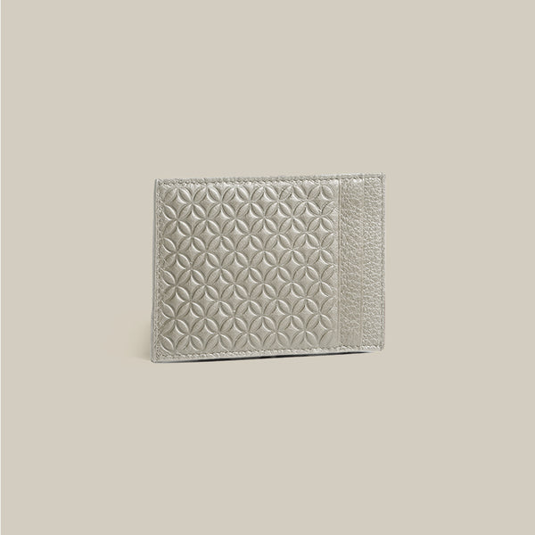 The Modern Code Monogram Side-Button Card Holder