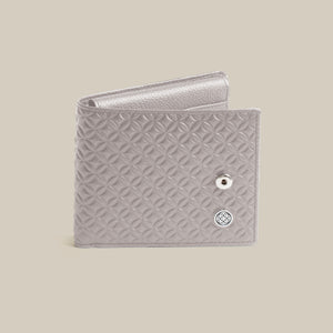 The Code Monogram Billfold ID Window Leather Wallet