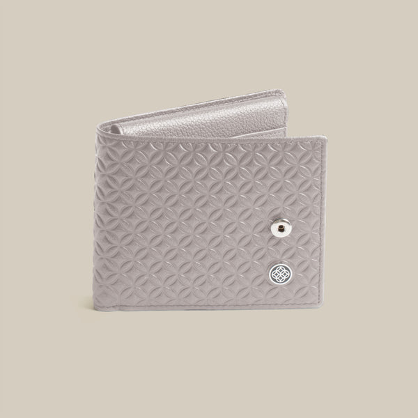 The Code Monogram Billfold ID Window Leather Wallet