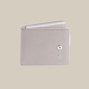 The Code Pebbled Billfold ID Window Leather Wallet