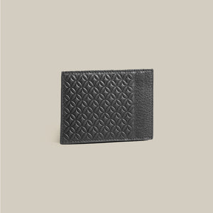 The Modern Code Monogram Side-Button Card Holder