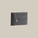 The Modern Code Monogram Side-Button Card Holder