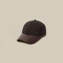 The Code Visor Cap Monogram And Logo-embroidered