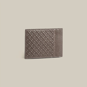 The Modern Code Monogram Side-Button Card Holder
