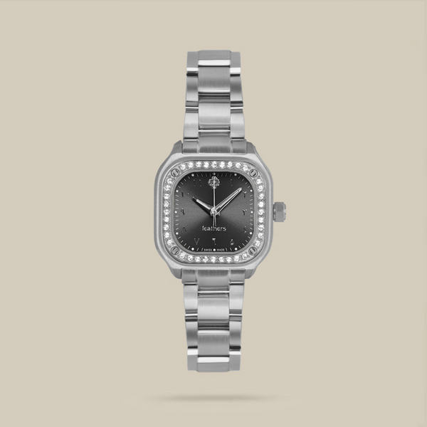 Challenger (W) Arabic Numbers Stainless Steel Watch