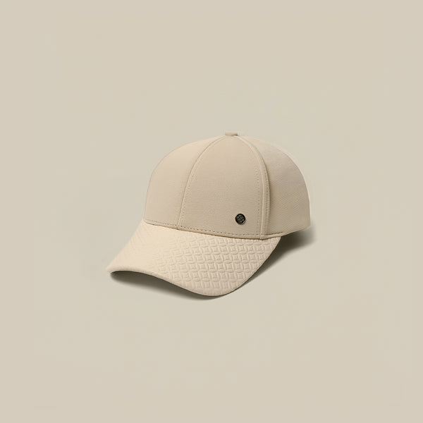 The Code Visor Cap Monogram And Logo-embroidered
