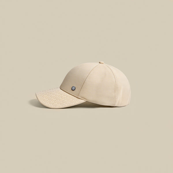The Code Visor Cap Monogram And Logo-embroidered
