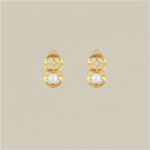 Mon Amour W Pearl Earrings