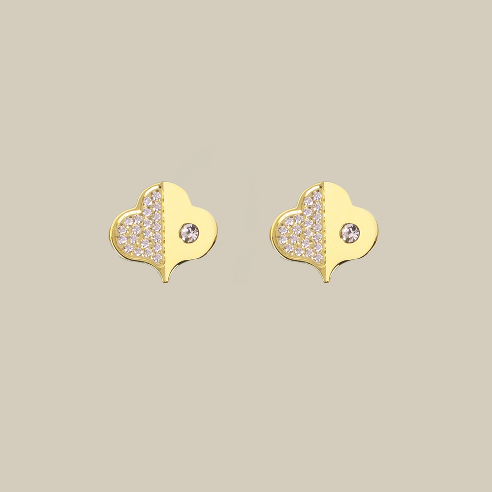 Iris Pave Earrings