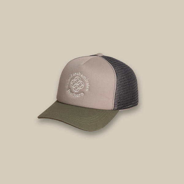 Trucker UAE Lilac-Green Cap