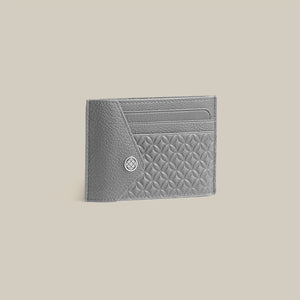 The Modern Code Monogram Side-Button Card Holder