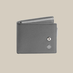 The Code Pebbled Billfold ID Window Leather Wallet