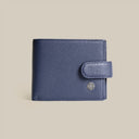 The Code Pebbled Billfold ID Window Leather Wallet