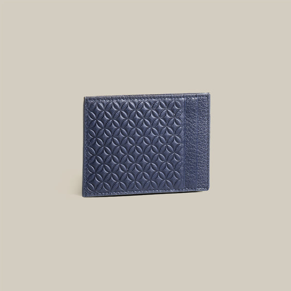 The Modern Code Monogram Side-Button Card Holder
