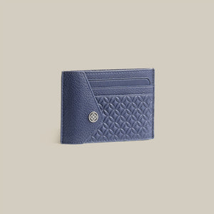 The Modern Code Monogram Side-Button Card Holder