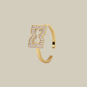 Love Crossroads Crystal Ring