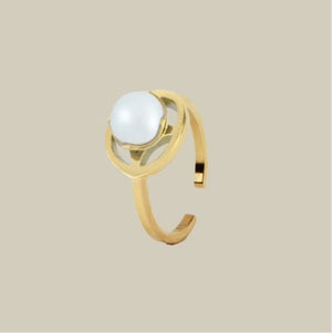 Mon Amour W Pearl Ring
