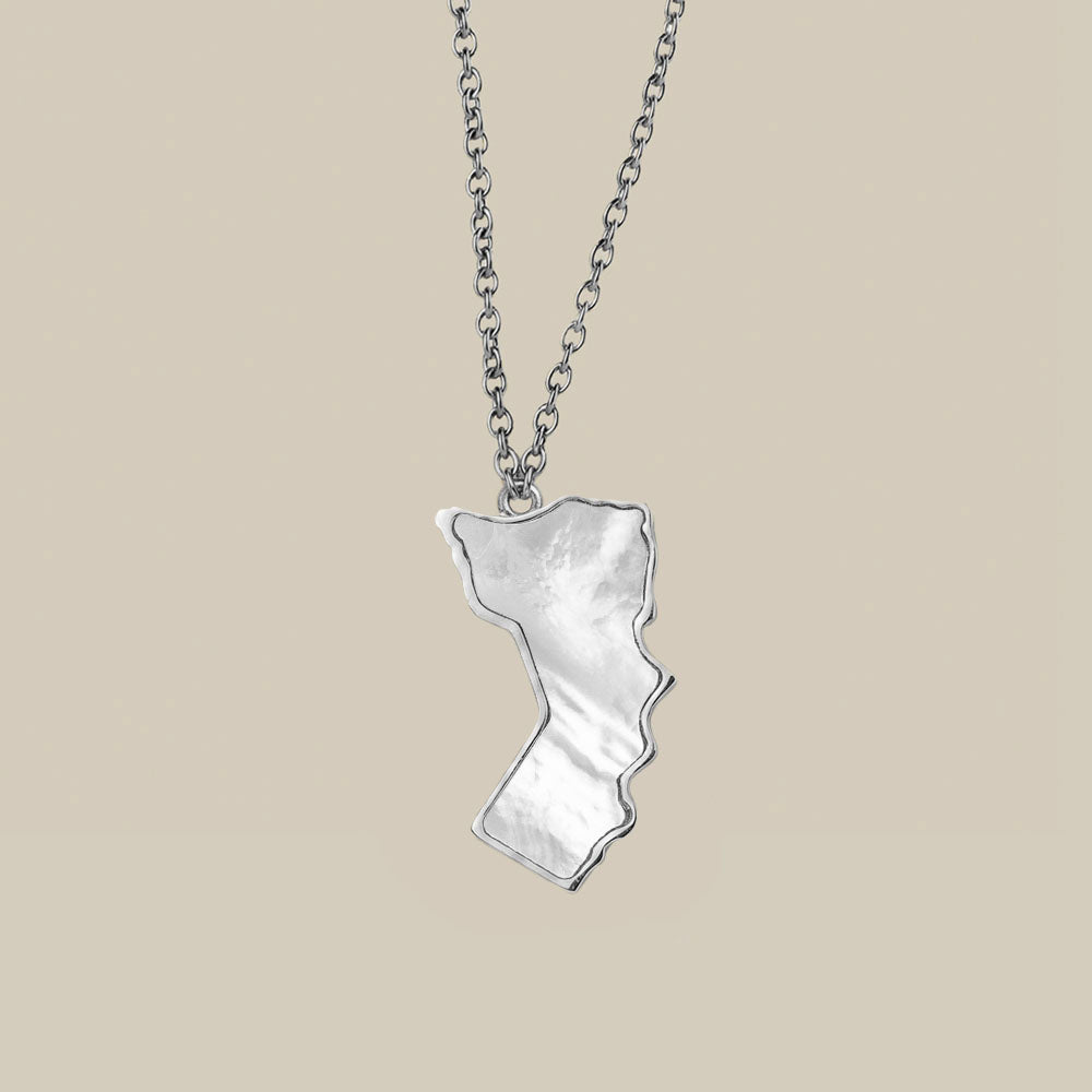 Oman Map Car Pendant