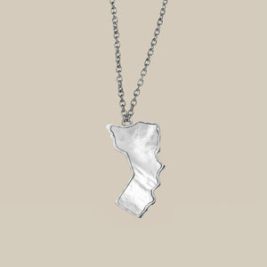 Oman Map Car Pendant