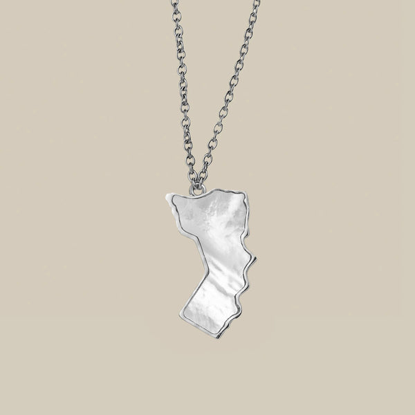 Oman Map Car Pendant