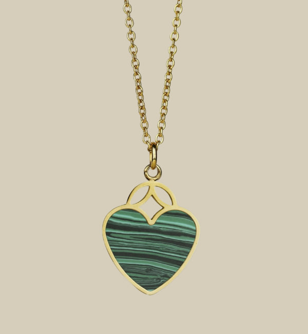 Coeur Long Pendant